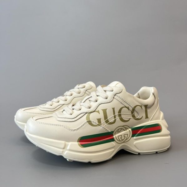 repliche,replica,perfette,siti di,affidabili,migliori siti,dove comprare,1:1,scarpe da ginnastica Collezione Gucci Rhyton. Scarpe chunky con logo vintage, stile unisex (OSK4Q)