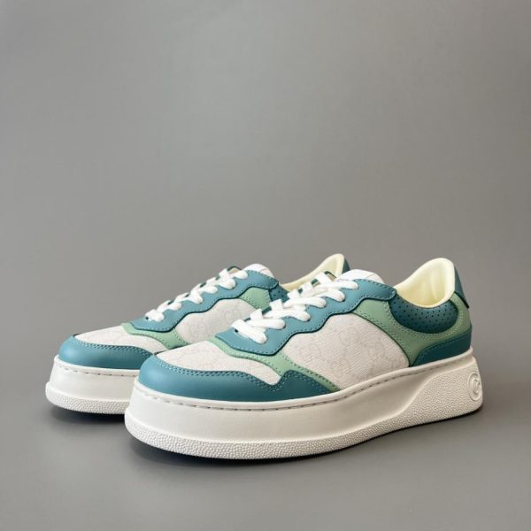 repliche,replica,perfette,siti di,affidabili,migliori siti,dove comprare,1:1,scarpe da ginnastica Scarpe GUCCI GG Supermen color biscotto bianco sporco da donna (7HKJ3)