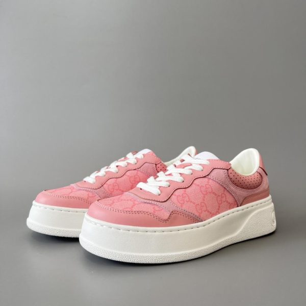 repliche,replica,perfette,siti di,affidabili,migliori siti,dove comprare,1:1,scarpe da ginnastica Scarpe GUCCI GG Supermen rosa biscotto da donna (HZXSV)