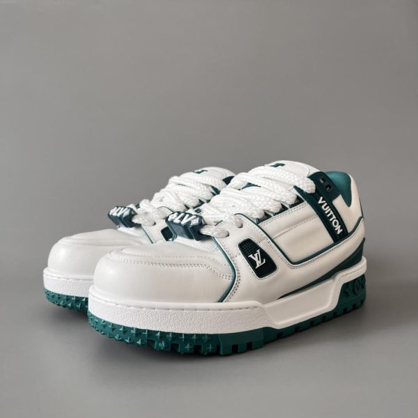 repliche,replica,perfette,siti di,affidabili,migliori siti,dove comprare,1:1,scarpe da ginnastica Louis Vuitton Trainer Maxi Low-Top Lace-Up Fashion Sneakers, Edizione Limitata Anno del Drago, Unisex (7XY11)