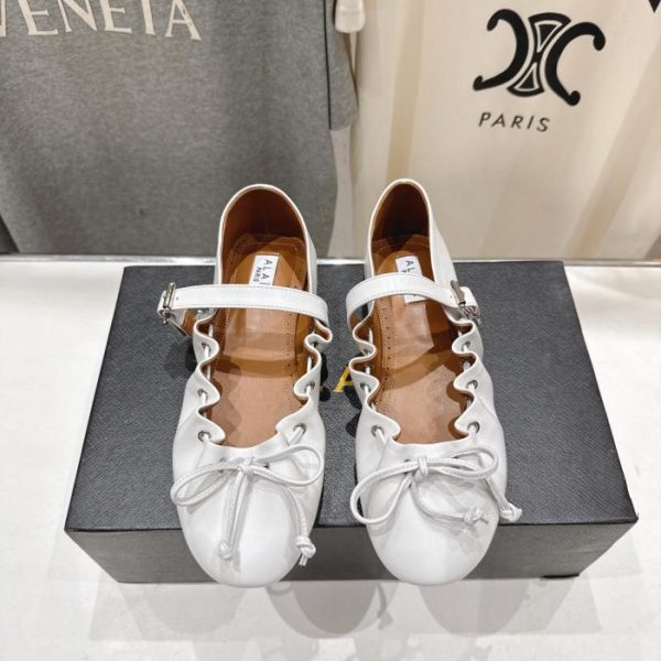 repliche,replica,perfette,siti di,affidabili,migliori siti,dove comprare,1:1,scarpe da ginnastica Ballerine Mary Jane Alaia di alta qualità (94WRB)