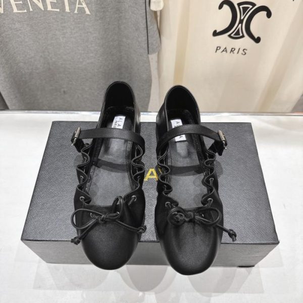 repliche,replica,perfette,siti di,affidabili,migliori siti,dove comprare,1:1,scarpe da ginnastica Ballerine Mary Jane Alaia di alta qualità (D01Z3)