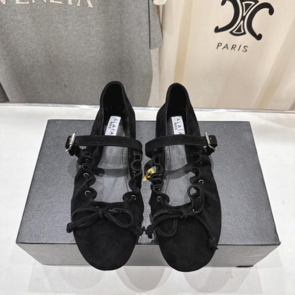 repliche,replica,perfette,siti di,affidabili,migliori siti,dove comprare,1:1,scarpe da ginnastica Ballerine Mary Jane Alaia di alta qualità (H7MD7)