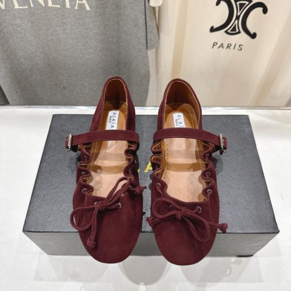 repliche,replica,perfette,siti di,affidabili,migliori siti,dove comprare,1:1,scarpe da ginnastica Ballerine Mary Jane Alaia di alta qualità (R19MU)