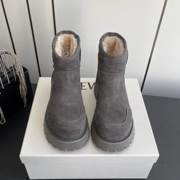 repliche,replica,perfette,siti di,affidabili,migliori siti,dove comprare,1:1,scarpe da ginnastica LOEWE 25SS Autunno/Inverno Nuovo Stile Stivali da Neve con Plateau (I34HJ)