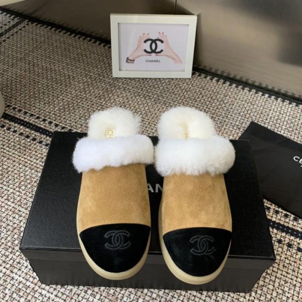 repliche,replica,perfette,siti di,affidabili,migliori siti,dove comprare,1:1,scarpe da ginnastica Pantofole pelose Chanel autunno/inverno (XBC1U)