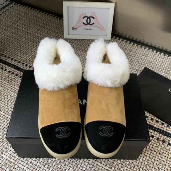 repliche,replica,perfette,siti di,affidabili,migliori siti,dove comprare,1:1,scarpe da ginnastica Stivaletti alla caviglia in pelliccia Chanel autunno/inverno ((BZBMF))