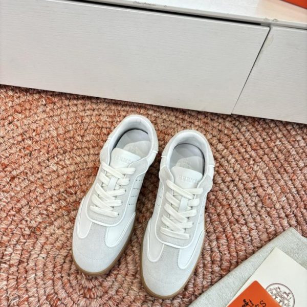 repliche,replica,perfette,siti di,affidabili,migliori siti,dove comprare,1:1,scarpe da ginnastica Versione boutique delle sneakers Hermes Bouncing Couple (EI0UC)