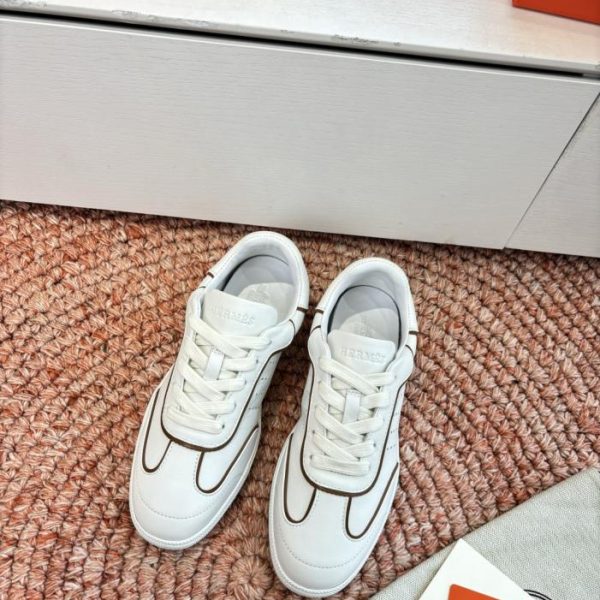 repliche,replica,perfette,siti di,affidabili,migliori siti,dove comprare,1:1,scarpe da ginnastica Versione boutique delle sneakers Hermes Bouncing Couple (I20QE)