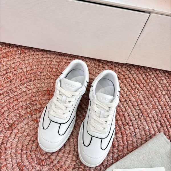 repliche,replica,perfette,siti di,affidabili,migliori siti,dove comprare,1:1,scarpe da ginnastica Versione boutique delle sneakers Hermes Bouncing Couple (KNX62)