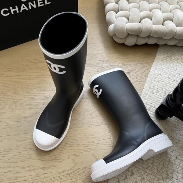 repliche,replica,perfette,siti di,affidabili,migliori siti,dove comprare,1:1,scarpe da ginnastica Stivali da pioggia senza cuciture Chanel (DRROD)