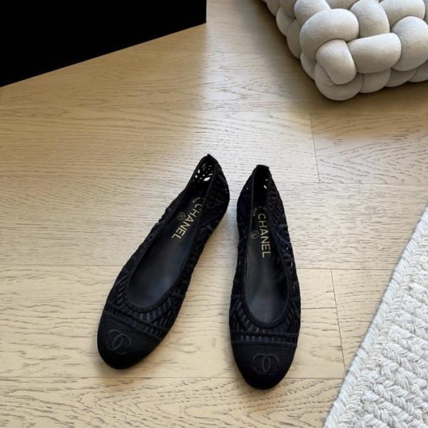 repliche,replica,perfette,siti di,affidabili,migliori siti,dove comprare,1:1,scarpe da ginnastica Le nuove ballerine in rete di Chanel, versione top di gamma (7WLTW)