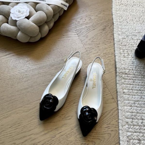 repliche,replica,perfette,siti di,affidabili,migliori siti,dove comprare,1:1,scarpe da ginnastica Scarpe Chanel Camellia con tacco grosso, versione di alta gamma (61I6J)
