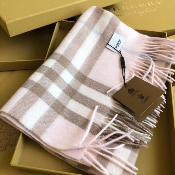 repliche,replica,perfette,siti di,affidabili,migliori siti,dove comprare,1:1,scarpe da ginnastica Sciarpa classica in cashmere a quadri con motivo a onde profonde Burberry rosa chiaro (6N9B2)