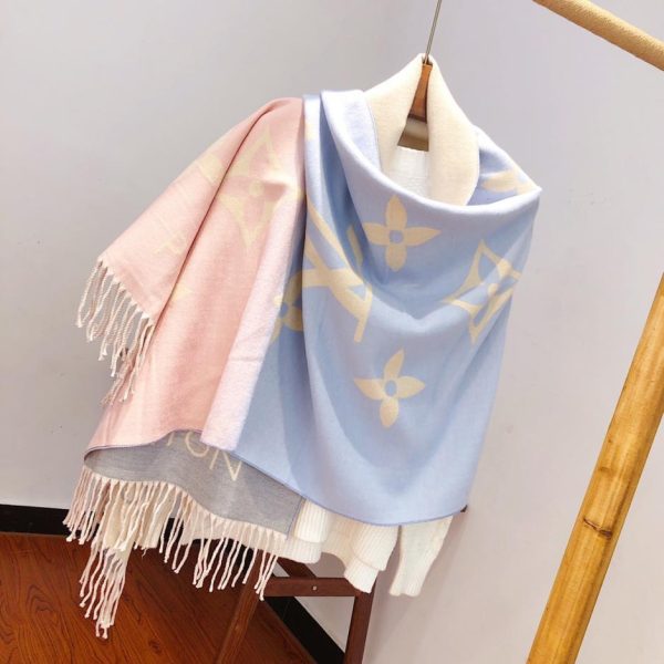 repliche,replica,perfette,siti di,affidabili,migliori siti,dove comprare,1:1,scarpe da ginnastica Sciarpa in cashmere sfumato Louis Vuitton (9R1TY)