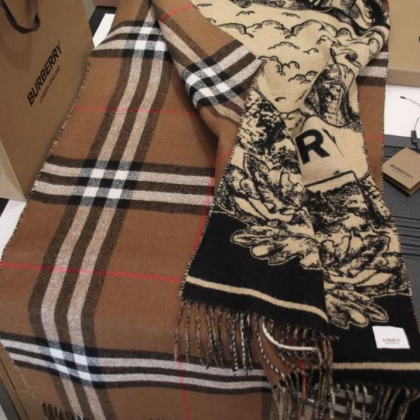 repliche,replica,perfette,siti di,affidabili,migliori siti,dove comprare,1:1,scarpe da ginnastica Scialle reversibile Warhorse Rider Burberry in castagna (NW4AF)