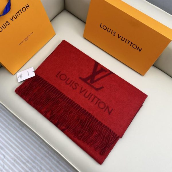 repliche,replica,perfette,siti di,affidabili,migliori siti,dove comprare,1:1,scarpe da ginnastica Scialle/Sciarpa reversibile LV, 100% cashmere, Reykjavik, motivo floreale monogramma e monogramma LV (1FKNA)