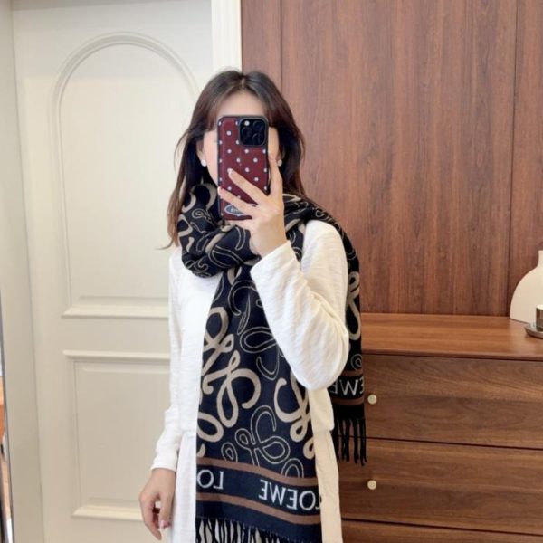 Sciarpa in cashmere di alta qualità unisex autunno/inverno Chanel (8H5T1)
