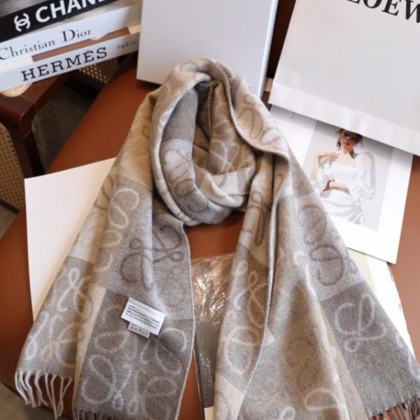 repliche,replica,perfette,siti di,affidabili,migliori siti,dove comprare,1:1,scarpe da ginnastica Sciarpa LOEWE in misto lana e cashmere a scacchi bicolore (JFVZH)