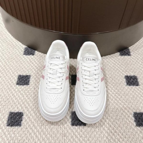 repliche,replica,perfette,siti di,affidabili,migliori siti,dove comprare,1:1,scarpe da ginnastica Le nuove sneakers classiche bianche con plateau di 5 cm di Celine (060RS)
