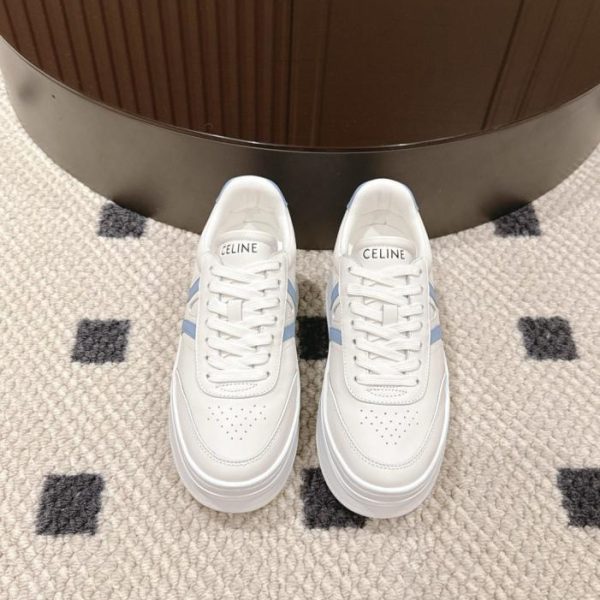 repliche,replica,perfette,siti di,affidabili,migliori siti,dove comprare,1:1,scarpe da ginnastica Le nuove sneakers classiche bianche con plateau di 5 cm di Celine (ZIHRJ)
