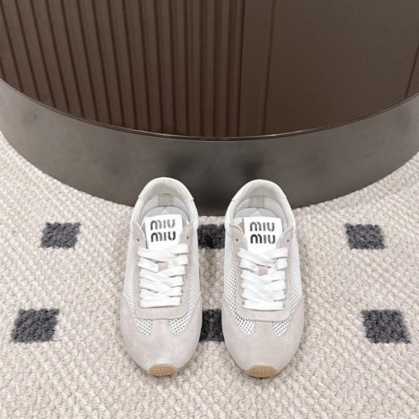 Scarpe da allenamento arcade in mesh MIUMIU, nuova collezione primavera (M3Y5M)