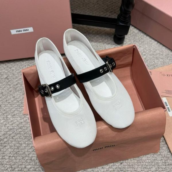 repliche,replica,perfette,siti di,affidabili,migliori siti,dove comprare,1:1,scarpe da ginnastica Scarpe da ballo Mary Jane in mesh, nuovi arrivi primavera MiuMiu (6282J)