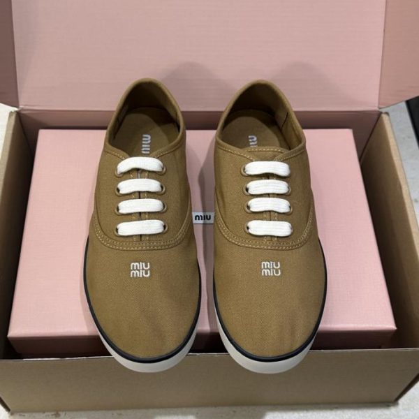 repliche,replica,perfette,siti di,affidabili,migliori siti,dove comprare,1:1,scarpe da ginnastica Scarpe da skate casual stringate da donna Miumiu, novità primavera (1C5FJ)