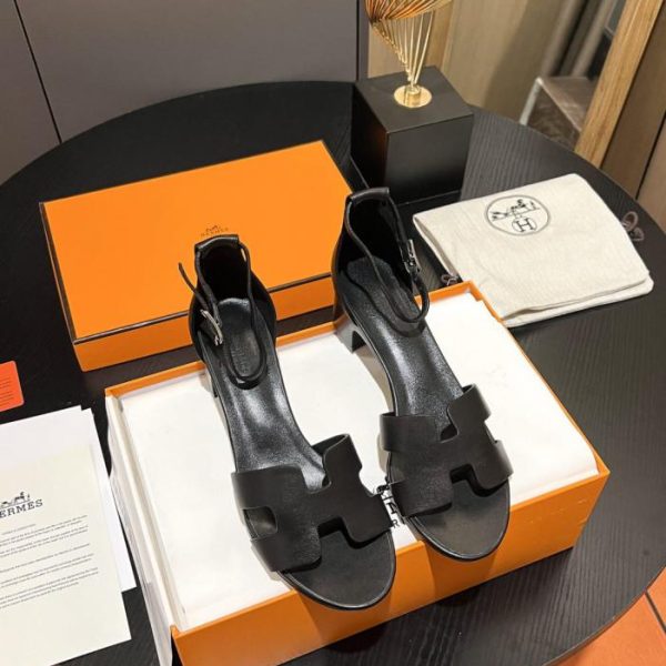 repliche,replica,perfette,siti di,affidabili,migliori siti,dove comprare,1:1,scarpe da ginnastica Sandali con tacco grosso Hermes (3 (LGSND))