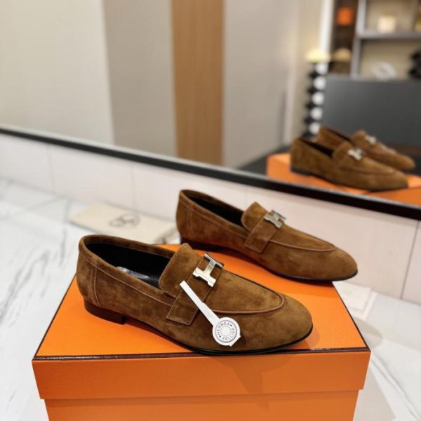 repliche,replica,perfette,siti di,affidabili,migliori siti,dove comprare,1:1,scarpe da ginnastica Mocassini e pantofole da donna Hermes (F63C3)