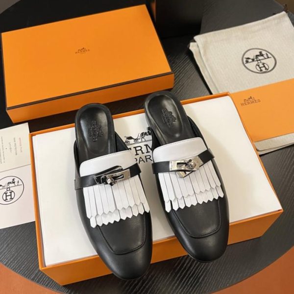repliche,replica,perfette,siti di,affidabili,migliori siti,dove comprare,1:1,scarpe da ginnastica Mule Kelly classica di Hermes (0016S)