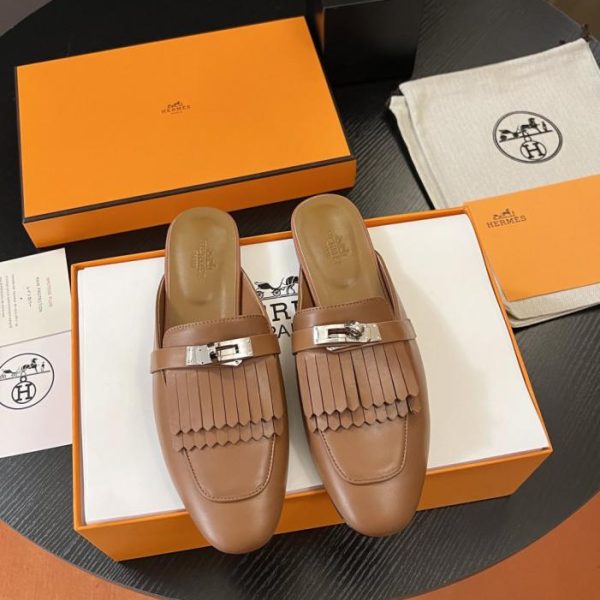 repliche,replica,perfette,siti di,affidabili,migliori siti,dove comprare,1:1,scarpe da ginnastica Ciabatte classiche Kelly di Hermes (QLJU3)