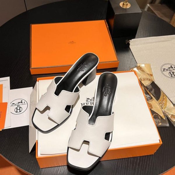 repliche,replica,perfette,siti di,affidabili,migliori siti,dove comprare,1:1,scarpe da ginnastica Ciabatte Hermes con tacco grosso (IBH9F)