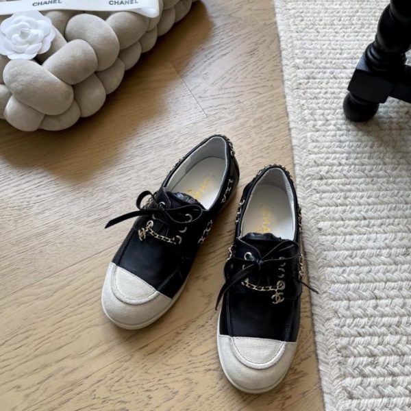repliche,replica,perfette,siti di,affidabili,migliori siti,dove comprare,1:1,scarpe da ginnastica Le nuove scarpe casual con catena di Chanel, versione top di gamma (ZZM7H)
