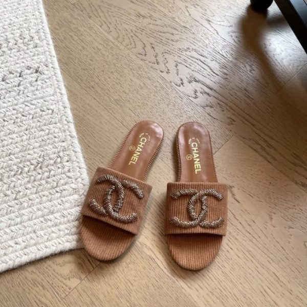 repliche,replica,perfette,siti di,affidabili,migliori siti,dove comprare,1:1,scarpe da ginnastica Nuova collezione primaverile di sandali bassi di alta gamma di Chanel (W8HEQ)