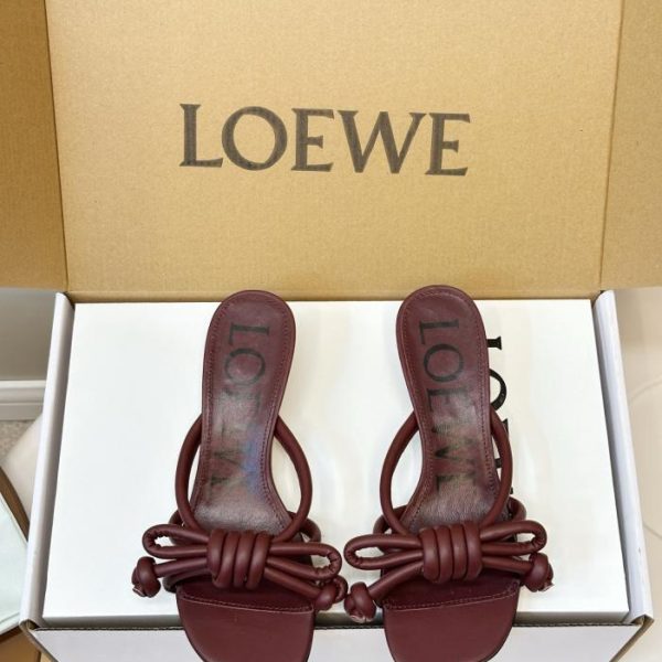 repliche,replica,perfette,siti di,affidabili,migliori siti,dove comprare,1:1,scarpe da ginnastica Mocassini LOEWE con fiocco decorativo (D7CFU)