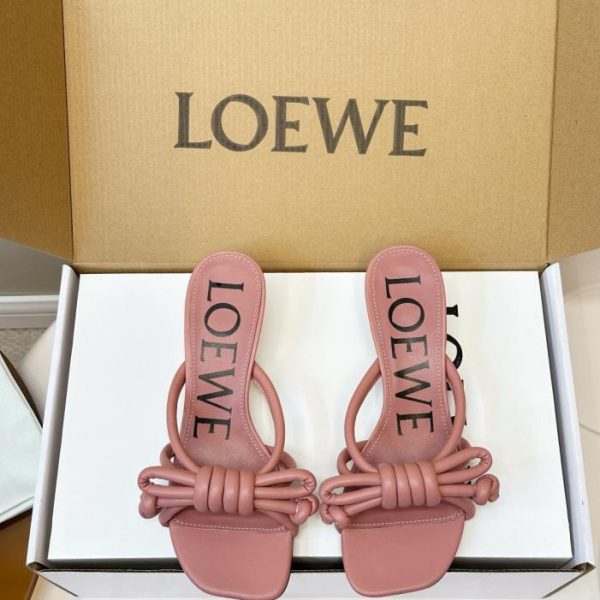 repliche,replica,perfette,siti di,affidabili,migliori siti,dove comprare,1:1,scarpe da ginnastica Mocassini LOEWE con fiocco decorativo (M5LXJ)