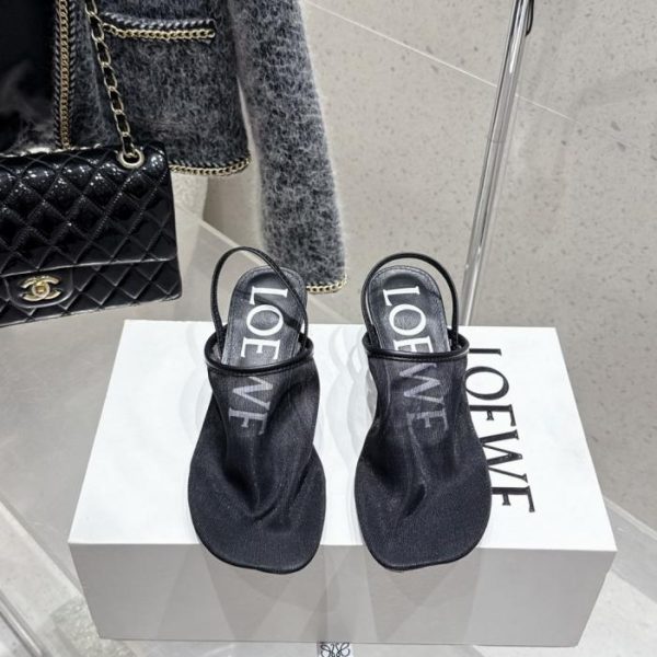 repliche,replica,perfette,siti di,affidabili,migliori siti,dove comprare,1:1,scarpe da ginnastica Sandali estivi con fiocco LOEWE, sandali in rete di seta ghiaccio, scarpe veramente climatizzate (RI1UQ)