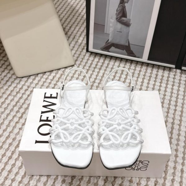 repliche,replica,perfette,siti di,affidabili,migliori siti,dove comprare,1:1,scarpe da ginnastica Sandali LOEWE con tacco a spillo e diamanti (CUDV9)
