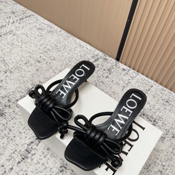 repliche,replica,perfette,siti di,affidabili,migliori siti,dove comprare,1:1,scarpe da ginnastica Sandali da spiaggia con tacco basso in stile retrò LOEWE (I5K8O)