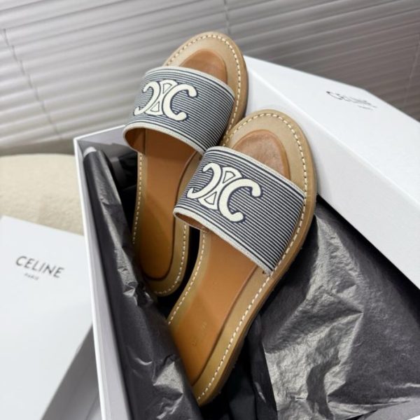 repliche,replica,perfette,siti di,affidabili,migliori siti,dove comprare,1:1,scarpe da ginnastica Pantofole in pelle vintage Arc de Triomphe Primavera/Estate CELINE (GRV14)