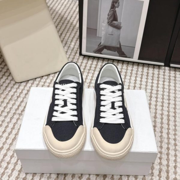 repliche,replica,perfette,siti di,affidabili,migliori siti,dove comprare,1:1,scarpe da ginnastica Sneakers stringate con logo CELINE (9S20H)