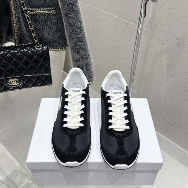 repliche,replica,perfette,siti di,affidabili,migliori siti,dove comprare,1:1,scarpe da ginnastica La nuova collezione Racer Primavera/Estate di CELINE, la sneaker Cornetto (H8H62).