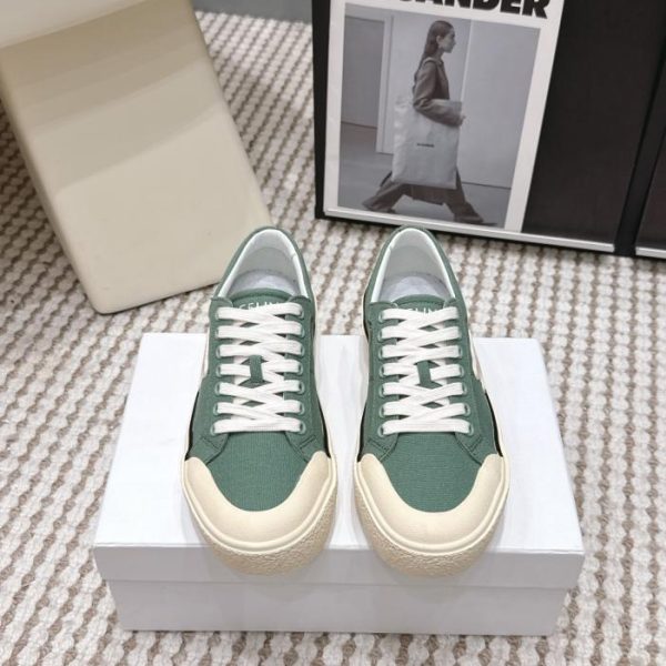 repliche,replica,perfette,siti di,affidabili,migliori siti,dove comprare,1:1,scarpe da ginnastica Scarpe casual stringate con logo CELINE (DVC0A)