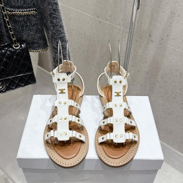 repliche,replica,perfette,siti di,affidabili,migliori siti,dove comprare,1:1,scarpe da ginnastica I nuovi sandali CELINE (0REG3)