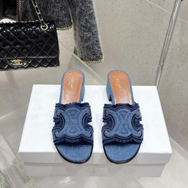 repliche,replica,perfette,siti di,affidabili,migliori siti,dove comprare,1:1,scarpe da ginnastica Novità Primavera/Estate CELINE: Pantofole basse stile britannico Arc de Triomphe con micro-etichetta (DHET4)