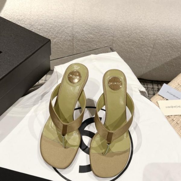 repliche,replica,perfette,siti di,affidabili,migliori siti,dove comprare,1:1,scarpe da ginnastica Sandali con tacco alto Saint Laurent Primavera/Estate di alta qualità (40X24)