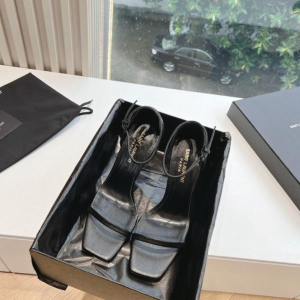 repliche,replica,perfette,siti di,affidabili,migliori siti,dove comprare,1:1,scarpe da ginnastica Sandali Opyum classici di Saint Laurent (8TBW3)