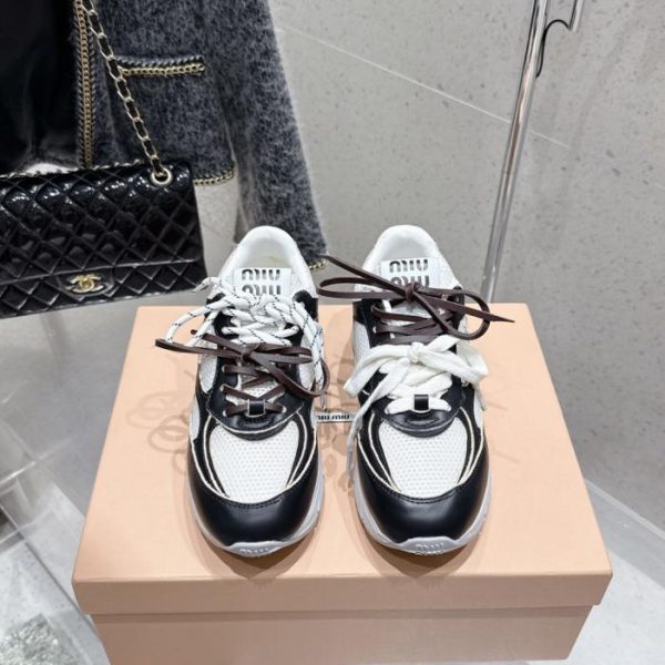 repliche,replica,perfette,siti di,affidabili,migliori siti,dove comprare,1:1,scarpe da ginnastica Nuovi arrivi primavera/estate MiuMiu: scarpe Cookie, scarpe Forrest Gump, sneakers casual (7AO6O)