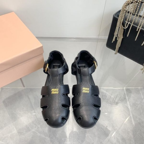 repliche,replica,perfette,siti di,affidabili,migliori siti,dove comprare,1:1,scarpe da ginnastica Sandali romani MiuMiu Primavera/Estate (7W39E)